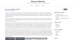 Desktop Screenshot of brunosmartins.info