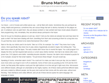 Tablet Screenshot of brunosmartins.info